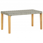 Aiapink, 120 cm, hall, pol&uuml;rotang ja akaatsiapuit