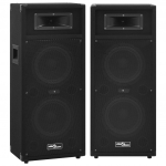 Professionaalsed hifi lavak&otilde;larid 2 tk, 1000 w, must