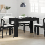 S&ouml;&ouml;gilaud, must tamm, 120 x 60 x 76 cm, tehispuit