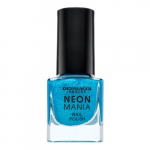 Dermacol Neon Mania Nail Polish 6 Azure Aqua 5 ml