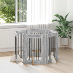 Koerav&auml;rav koos aluspuudega 6 pcs hall sonoma 60 x 80 cm
