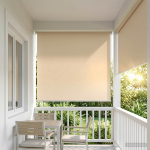 Rulookardin uv kaitse beež 140 x 140 cm pol&uuml;ester
