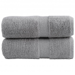 Premium-klassi k&uuml;lalister&auml;tikud solund 2 tk hallid 30 x 50 cm 600 g/m&sup2;