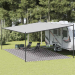Telgimatt, antratsiithall ja valge, 400x700 cm, hdpe