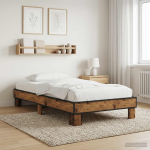 Voodi raam vana puit 80 x 200 cm tehispuit