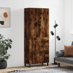 K&otilde;rge kapp, suitsutatud tamm, 69,5 x 34 x 180 cm, tehispuit