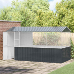 Lindude puur antratsiit 410 x 210 x 230 cm tsingitud teras