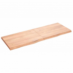 Seinariiul, helepruun, 140 x 50 x (2-4) cm, t&ouml;&ouml;deldud tammepuit