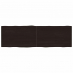 Lauaplaat, tumepruun, 160 x 50 x (2-4) cm, t&ouml;&ouml;deldud t&auml;ispuit