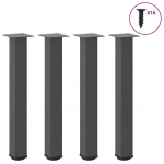 Konsoollaua jalad 4 tk, antratsiithall, 72&ndash;74 cm, teras