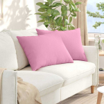 Diivanipadjad 2 pcs roosa 70 x 50 cm kangas