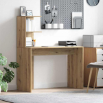 Laud riiuliga k&auml;sit&ouml;&ouml;puu 102 x 50 x 124 cm tehispuit