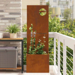 Aia privaatsuse kate rooste 50 x 140 cm kulunud teras
