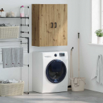 Seinakapp seinale kinnitatav pruun 69.5 x 34 x 90 cm tehispuit