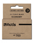 Actis KH-703BKR Ink (replacement HP 703 CD887AE; Standard; 15 ml; black)