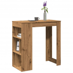 Baarilaud riiulitega, k&auml;sit&ouml;&ouml;tamm, 102x50x103,5 cm, tehispuit