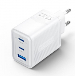 MOBILE CHARGER WALL 65W USB/3P WHITE FERW0-EU VENTION - 6922794782044