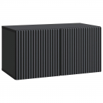 Rippuv tv kapp must 59,5 x 31 x 30 cm tehispuit