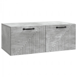 Rippuv tv kapp betoonhall 78,5 x 41 x 30 cm tehispuit