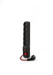 Acar F5 Power strip 16A (1,5m; black)