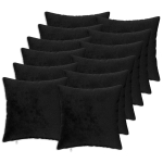 Diivanipadi 12 pcs heerlen must 40 x 40 cm flanell