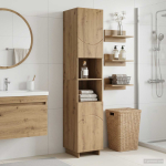 Vannitoakapp artisan tamm 36,5 x 38 x 180 cm tehispuit
