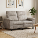Diivan helehall 158 x 90 x 95 cm kunstsuede nahk