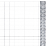 Piirdeaed, tsingitud teras, 50 x 1,25 m, h&otilde;bedane