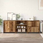 Kappide k&uuml;lgedel 3 pcs vana puit 70 x 41 x 75 cm tehispuit