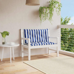 Aiapingi istmepadjad 2 tk, sinise/valge triibuline, 100x50x7cm