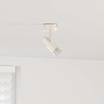 Lae kohtvalgusti harjatud nikkel 8 x 8 x 10.5 cm teras