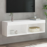 Led-tuledega telerikapp, valge, 100 x 30 x 30 cm
