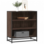 Puhvetkapp pruun tamm 68x35x76 cm engineered wood and metal