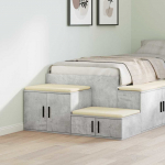 Hoiukapp betoonihall 127 x 41 x 40 cm tehispuit