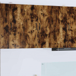 Seinakapp k&ouml;&ouml;ki suitsetatud tamm 60 x 31 x 80 cm tehispuit