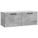 Rippuv tv kapp betoonhall 78,5 x 31 x 30 cm tehispuit