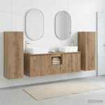 Vannitoa m&ouml;&ouml;bleset 5 tk artisan tamm 33 x 34,5 x 100 cm