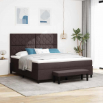 Karbi vedrumadrats peaga tume pruun 180 x 200 cm kangas