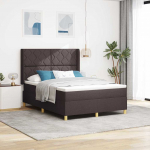 Karbi vedrumadrats led-ribadega peaga pruun 140 x 200 cm kangas