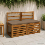 2-osaline padi pinkidele soest 2 tk 100% pol&uuml;ester