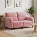 Diivan roosa 174 x 85 x 93 cm samet