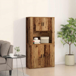 K&otilde;rge laud vana puit 80 x 33 x 150 cm tehispuit