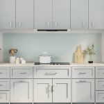 K&ouml;gi splashback 2 pcs valge 100 x 60 cm karastatud klaas
