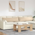 Diivanipadjad 2 pcs cream 145 x 40 cm kangas