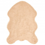 Faux lambanaha vaip tafalla beež 60 x 90 cm pol&uuml;ester