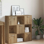 Raamaturiiul artisan tamm 90x28x90 cm engineered wood