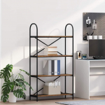 Raamatukapp vana puit 80 x 30 x 146 cm tehispuit