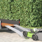 Laadimis ramp 2 pcs h&otilde;bedane 166 x 22,5 x 4,5 cm tsinkteras