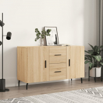 Puhvetkapp, sonoma tamm, 100 x 36 x 60 cm, tehispuit