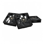 ASUS ProArt PF120 Fan PWM Black 3in1 Computer case 12 cm 3 pc(s)